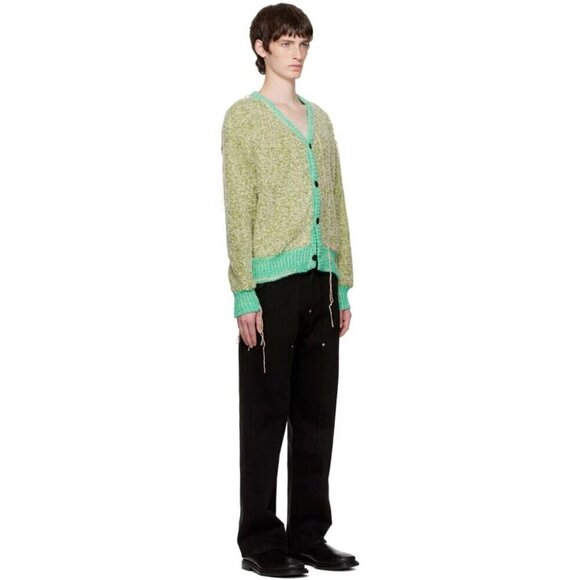 Andersson Bell Milton22 Heavy Wool Cardigan Size L Green NWT - Picture 15 of 16